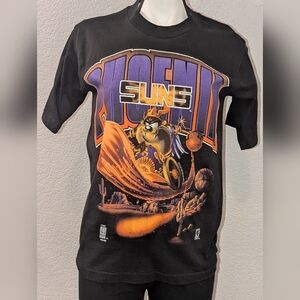 Vintage Phoenix Suns And Tasmanian Devil Kids Shirt 14-16 Large